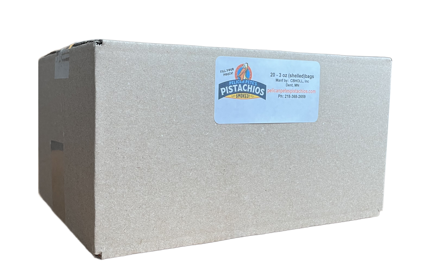 20 (3 oz) NEW SHELLED bags per case