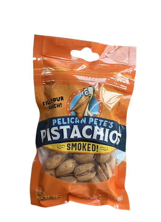 3 oz. bag of traditional (in the shell) Pelican Pete's Pistachios