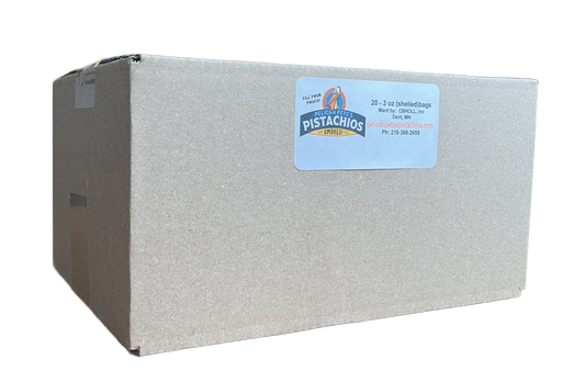 20 (3 oz) NEW SHELLED bags per case