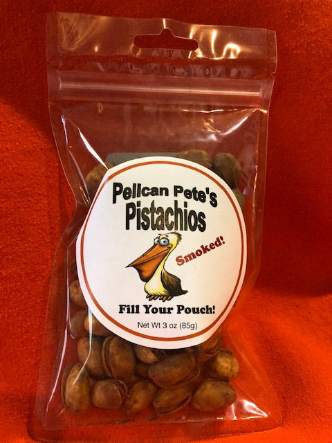 3 oz. bag of Pelican Pete's Pistachios